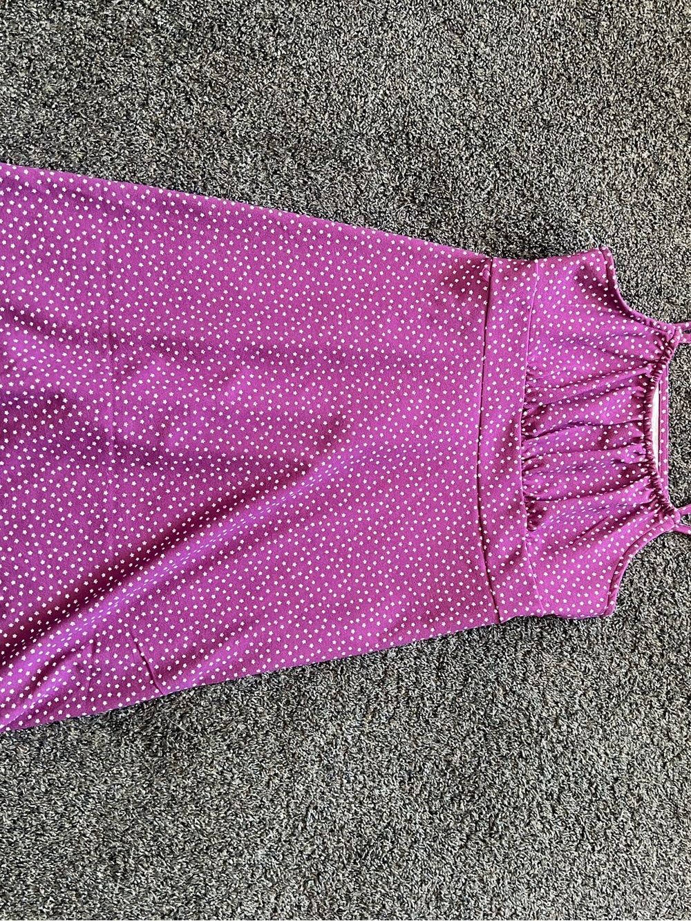 Limited Too Purple Polka Dot Sleeveless Dress
